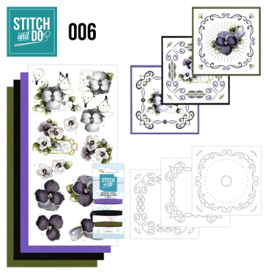 Stitch and Do 006 - Viooltjes